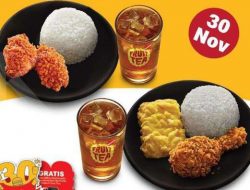 Promo McD Terbaru di 30 November 2021, Beli 1 Gratis 1 Melalui Drive Thru