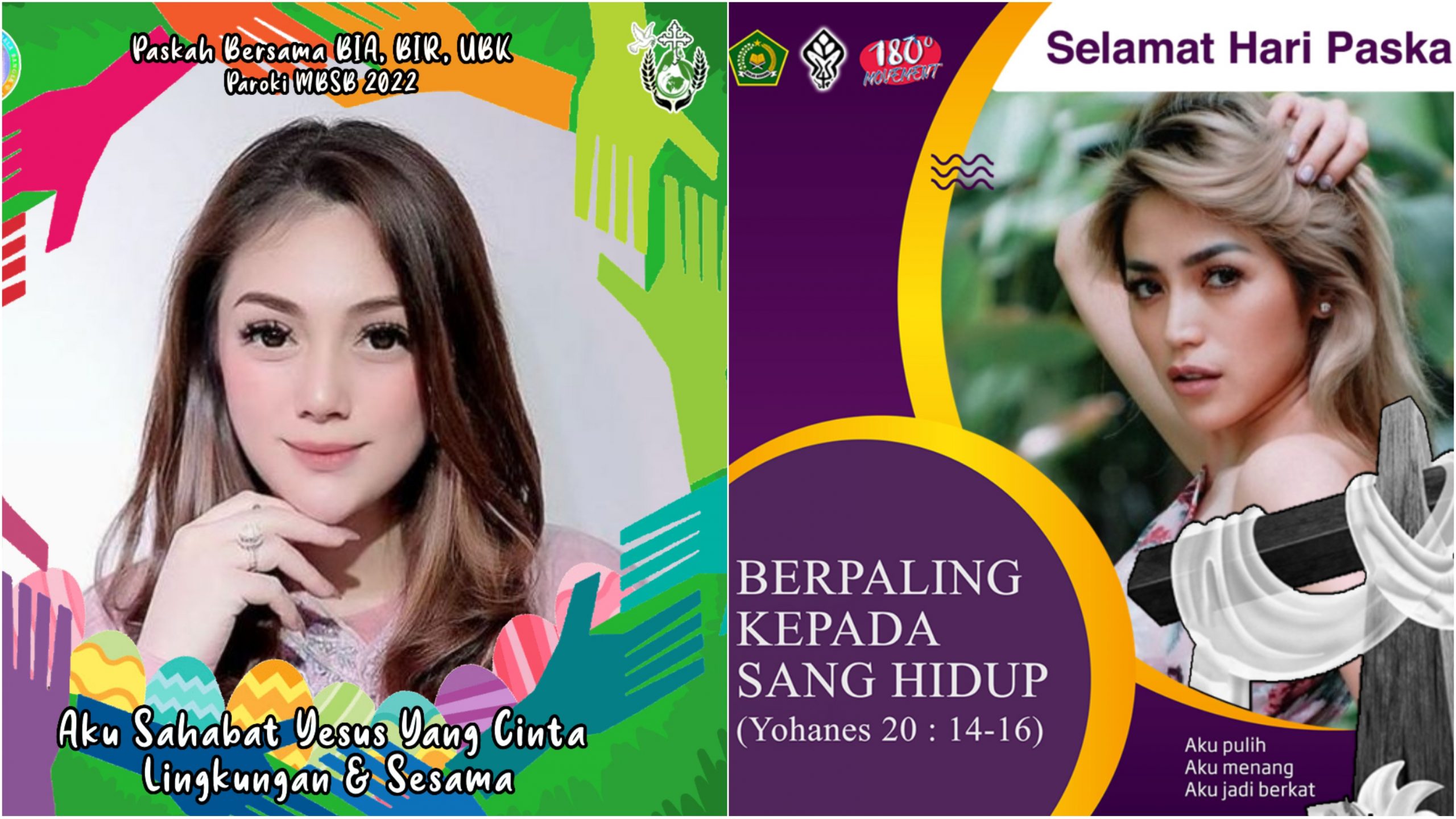 Twibbon Hari Paskah 2022, Berlatar Elegan dan Cocok untuk Postingan Medsos