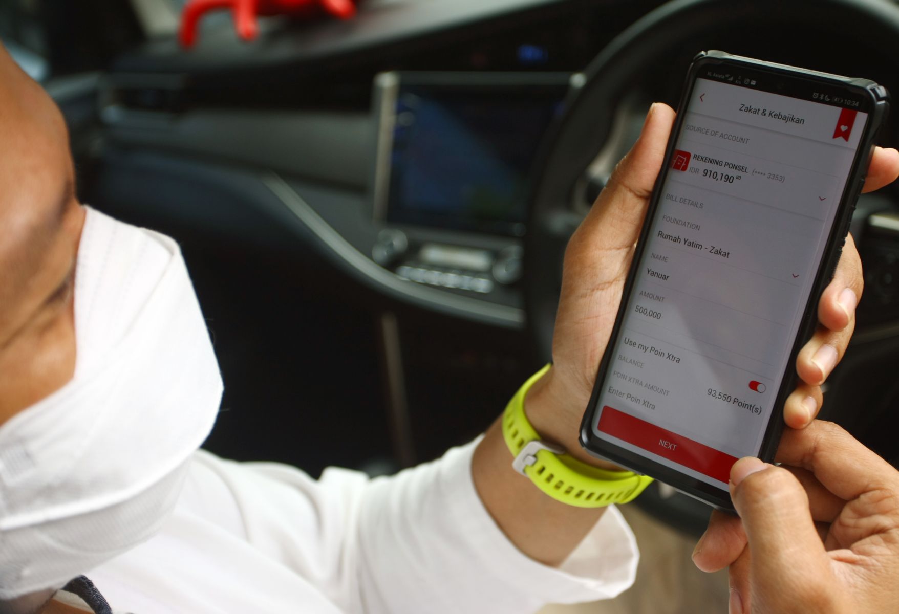 Aplikasi Zakat Fitrah Online