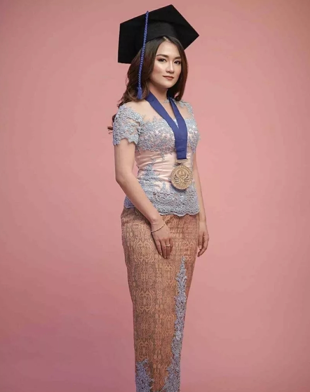 Kebaya Peach Full
