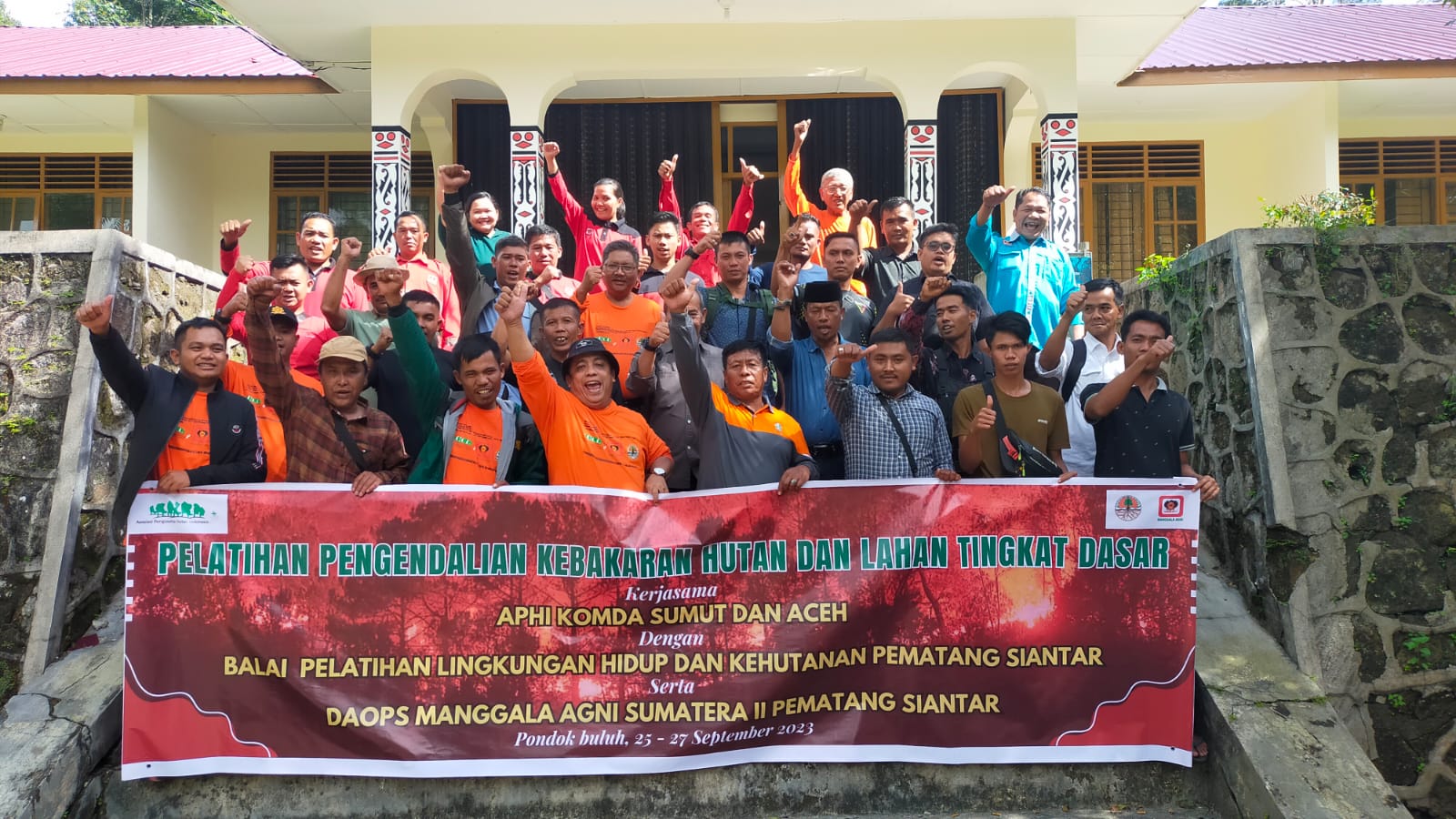APHI Komda Sumut Aceh Melakukan Pelatihan Pengenalan Kebakaran Hutan dan Lahan Tingkat Dasar